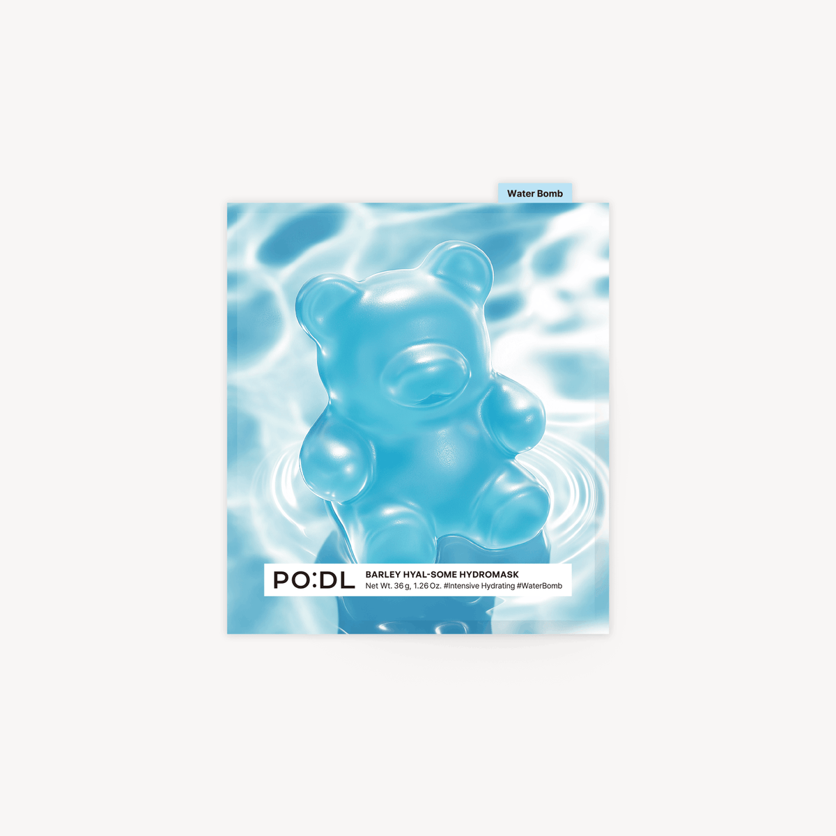 PO:DL Barley Hyal-Some Hydrogel Mask (4ea) ( + Special Gift)
