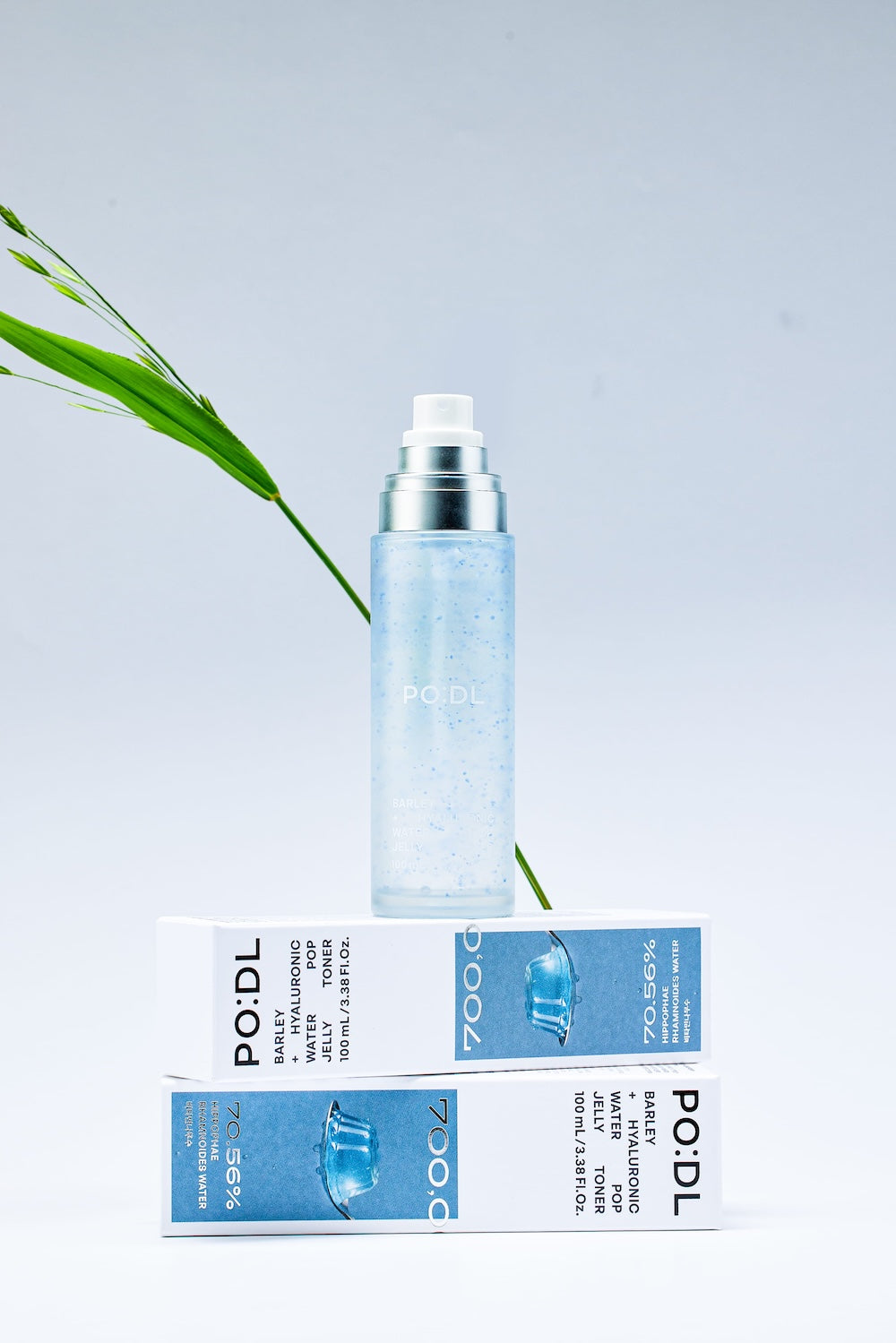 PO:DL Barley Hyaluronic WaterPop Jelly Toner 100ml ( + Special Gift)