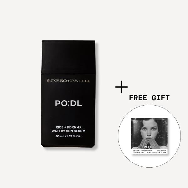 PO:DL Rice PDRN 4X Watery Sun Serum 50ml ( + Special Gift) - 50ml, 2pcs