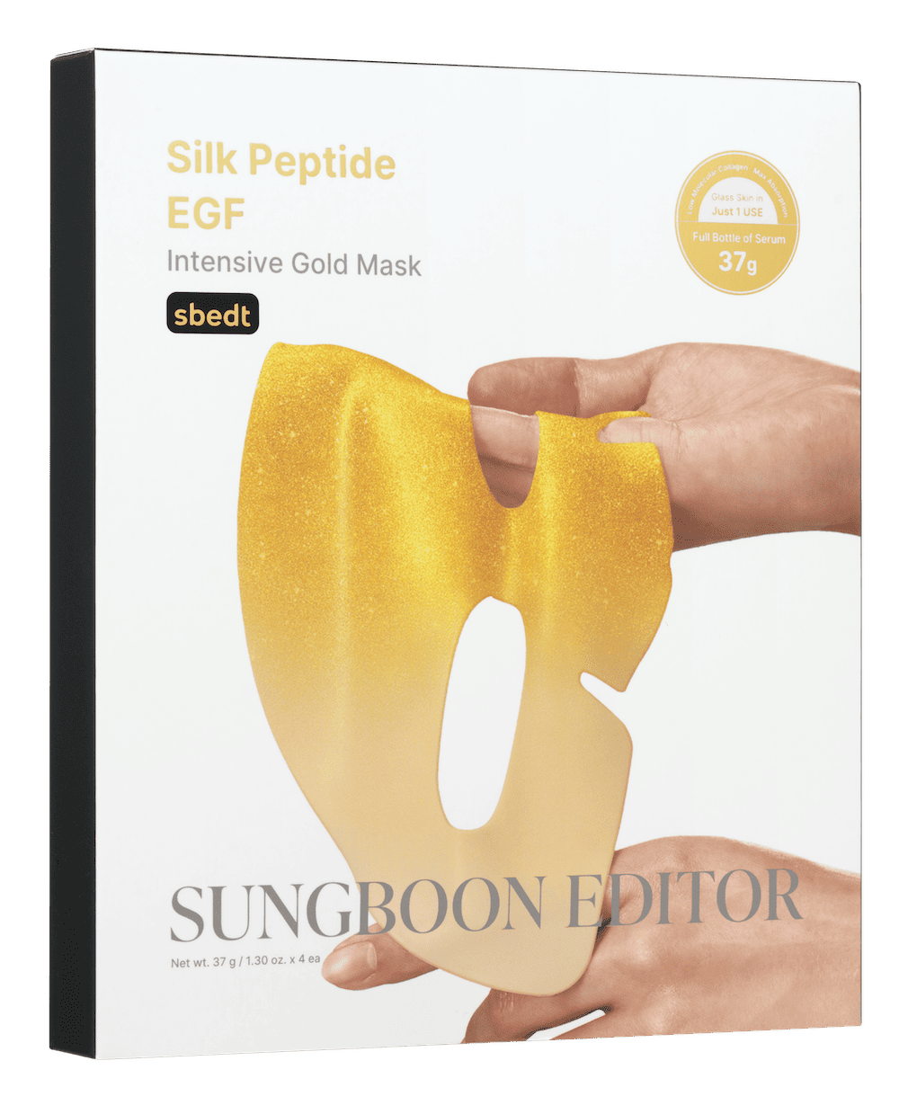 SUNGBOON EDITOR Silk Peptide EGF Intensive Gold Mask 37g x 4ea