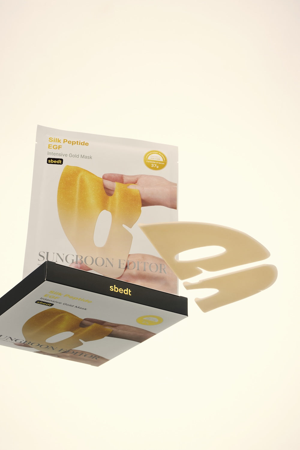 SUNGBOON EDITOR Silk Peptide EGF Intensive Gold Mask 37g x 4ea