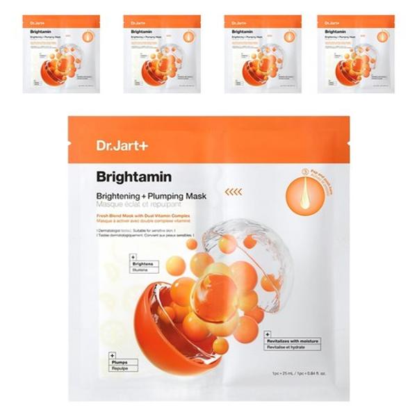Dr.Jart+ Brightamin Brightening Plumping Mask 5ea