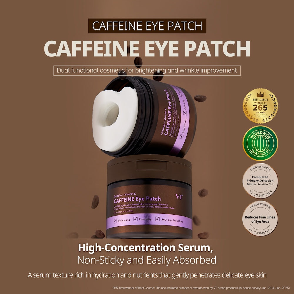 VT Cosmetics CAFFEINE Eye Patch 110ml x 60ea