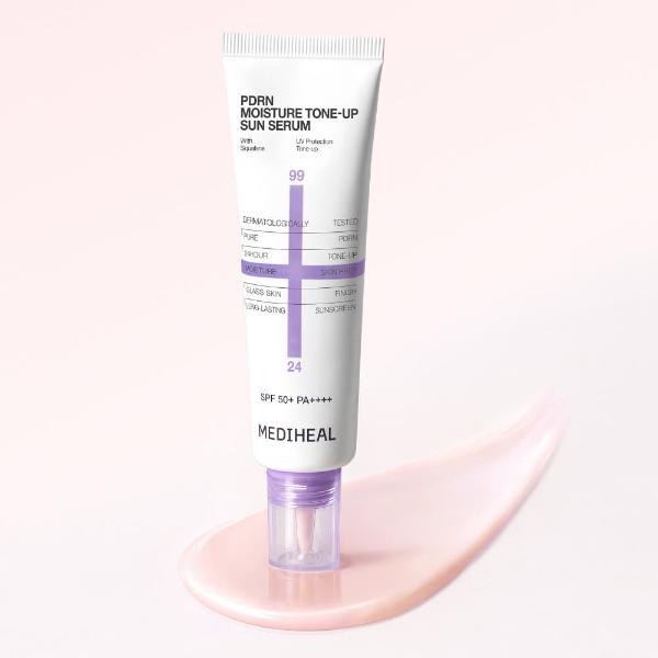MEDIHEAL PDRN Moisture Tone Up Sun Serum 50ml