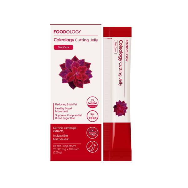 Foodology Coleology Cutting Jelly 25g x 10 Sticks - 25g*10Sticks