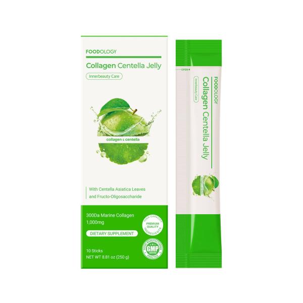 Foodology Collagen Centella Jelly 25g x 10 Sticks - 25g*10Sticks