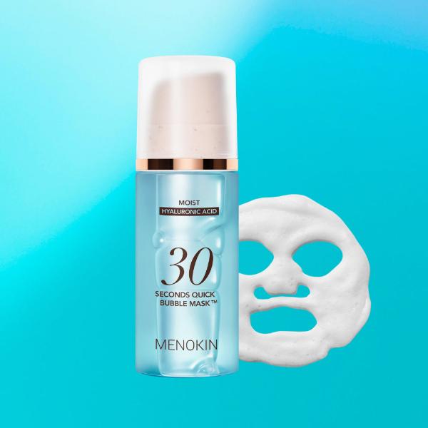 Menokin 30 Seconds Quick Bubble Mask Moisture 95ml