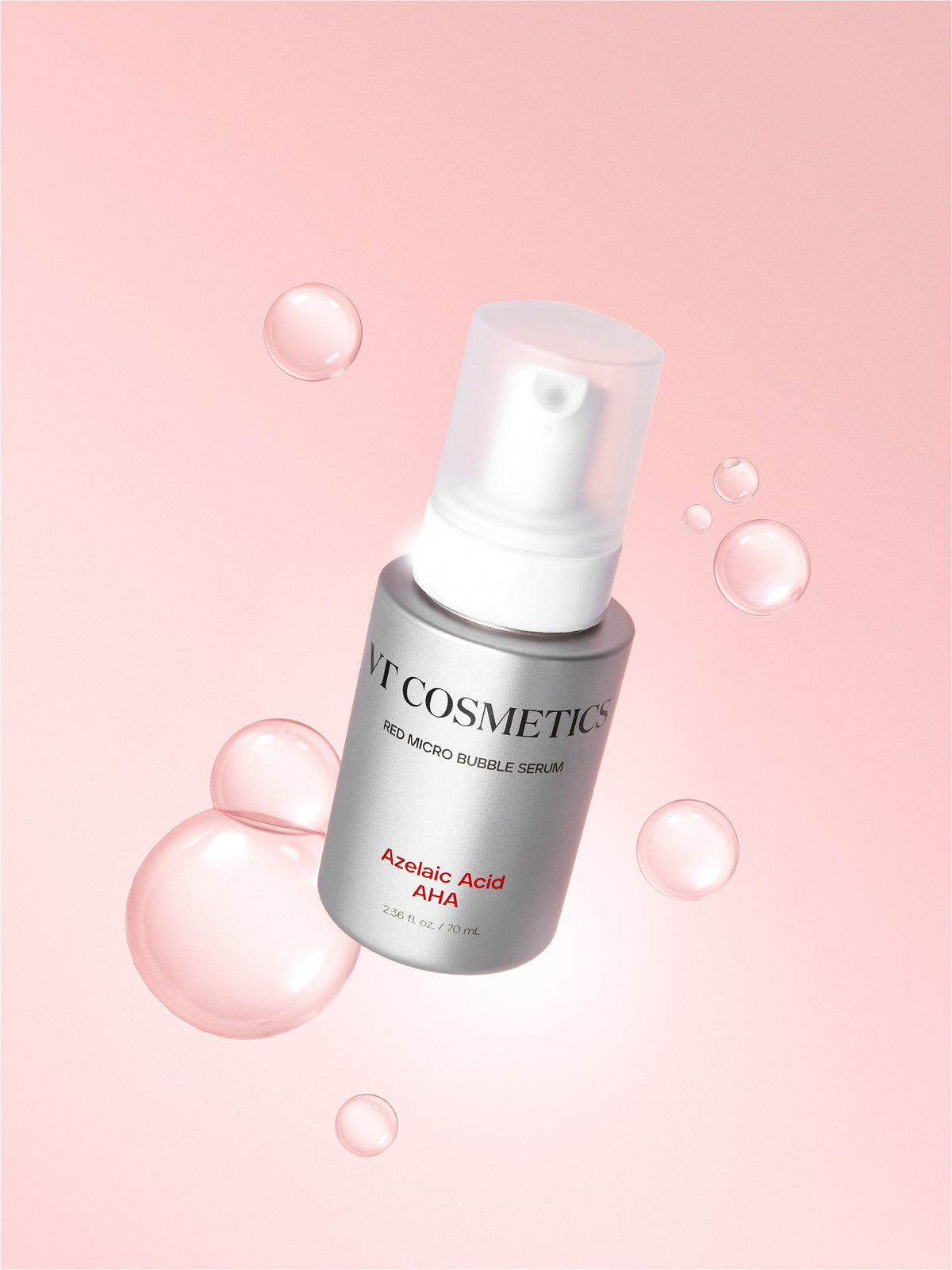 VT Cosmetics AZ AHA Red Micro Bubble Serum 70ml
