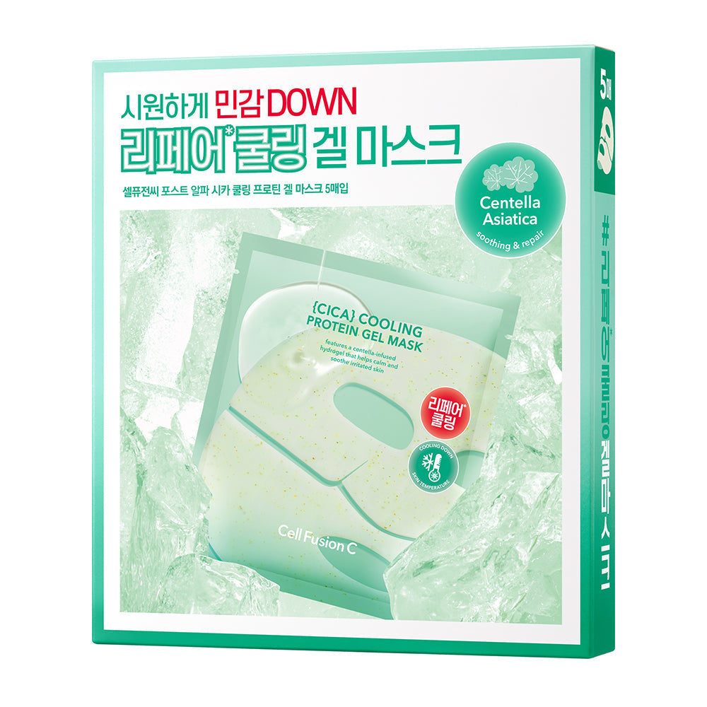 Cell Fusion C Cica Cooling Protein Gel Mask 35g x 5ea