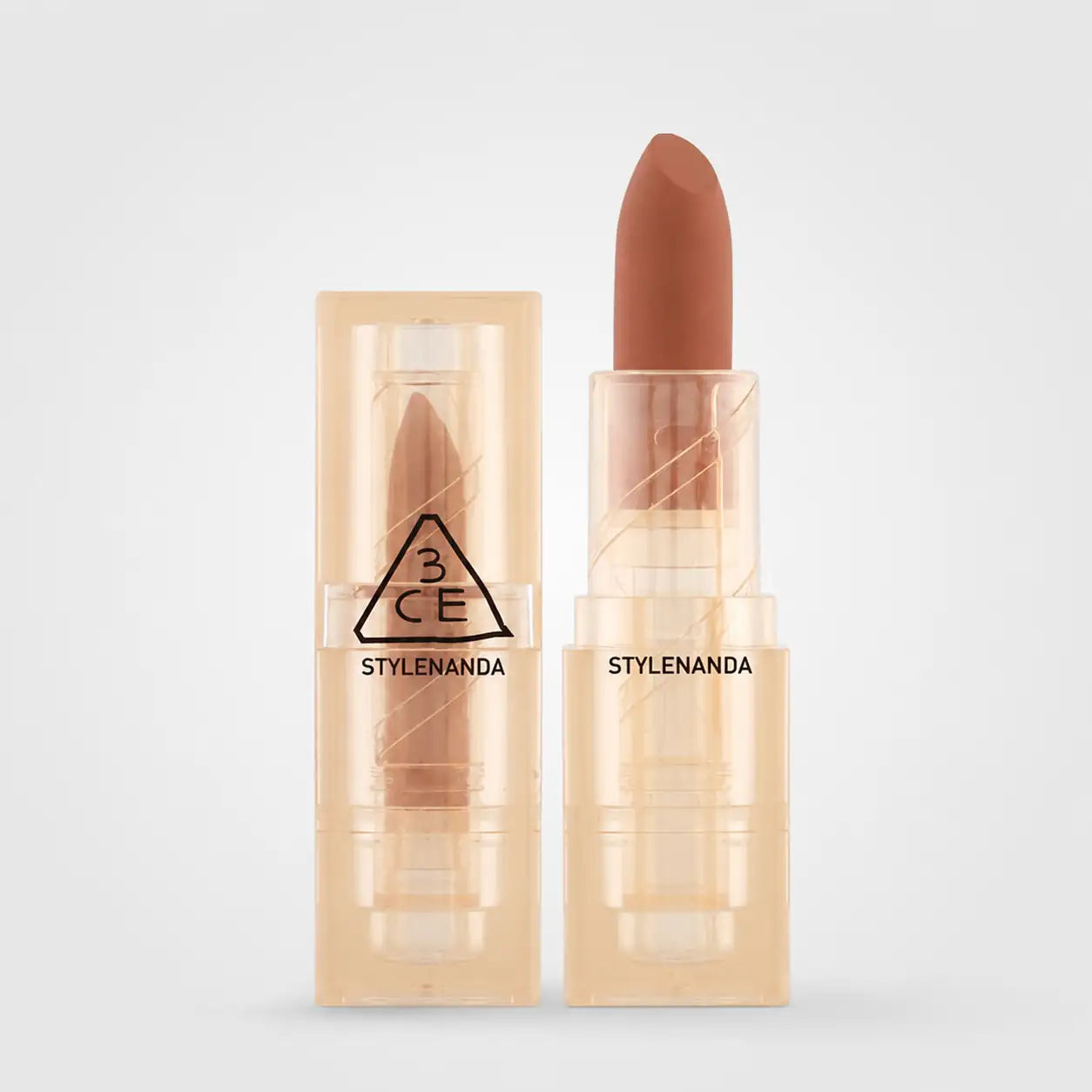 3CE Soft Matte Lipstick #WARMISH Move Lip Tint Lip Color