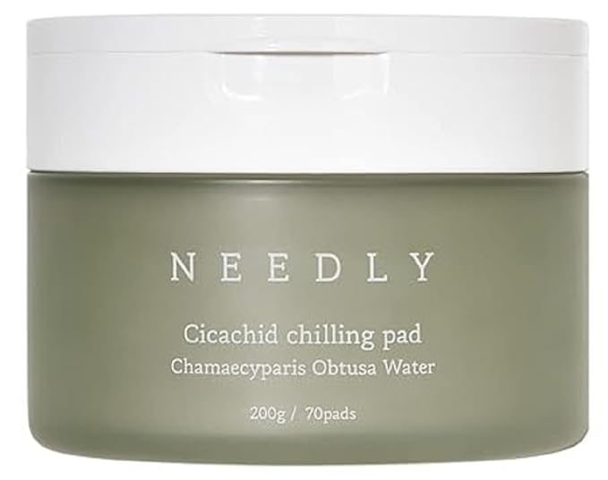Needly Cicachid Chilling Toner Pad – Cooling and Soothing Vegan Toner Pads