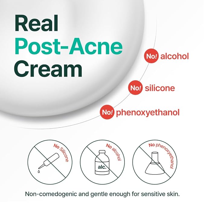 PURITO Post-Acne Moisturizer, Recovery & Glow Boost, Silicone-Free, Non-Comedogenic, Vegan, Korean Skincare, Mighty Bamboo Panthenol Cream, 3.38 fl oz / 100ml