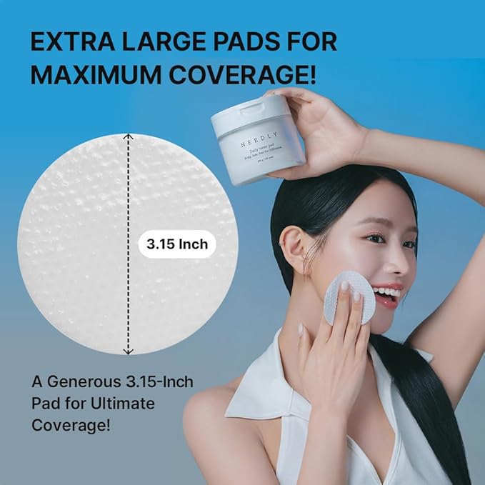 Extra Large pads for maximum coverage. 