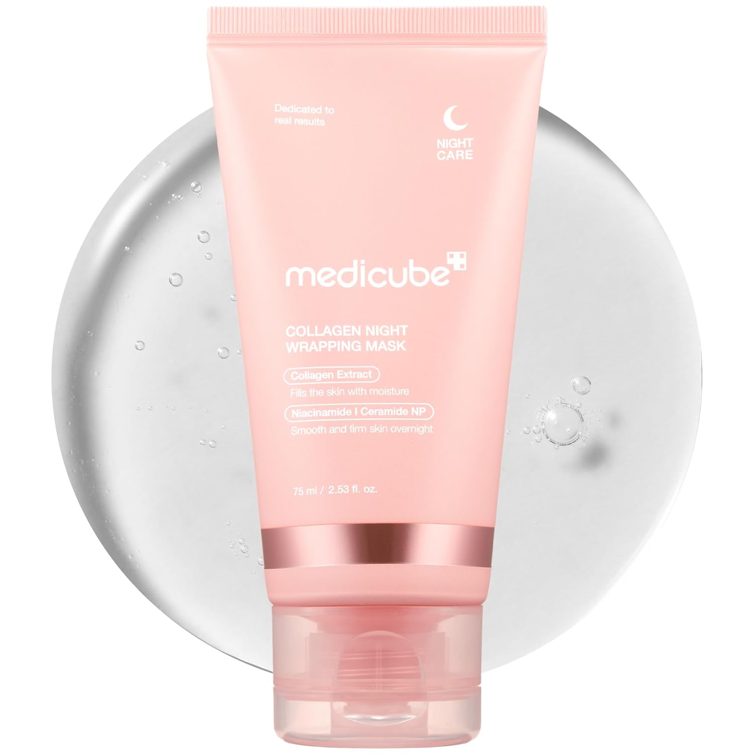 Medicube Collagen Overnight Wrapping Peel Off Facial Mask Pack 2.53 fl.oz