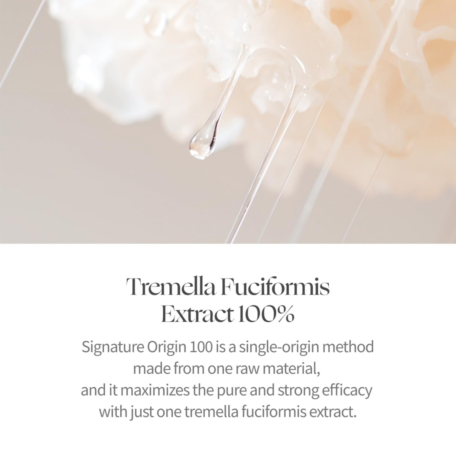 Deeponde Signature Origin 100 Snow Mushroom Serum 1.69 fl.oz. 50ml