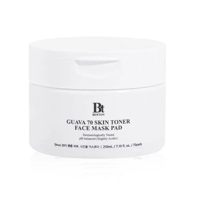 [benton] Guava 70 Skin Toner Face Mask Pad 210ml / 70pcs - Enrapturecosmetics