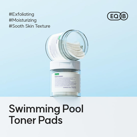 Eqqualberry Vegan Swimming Pool Toner Pads | Enrapture Cosmetics