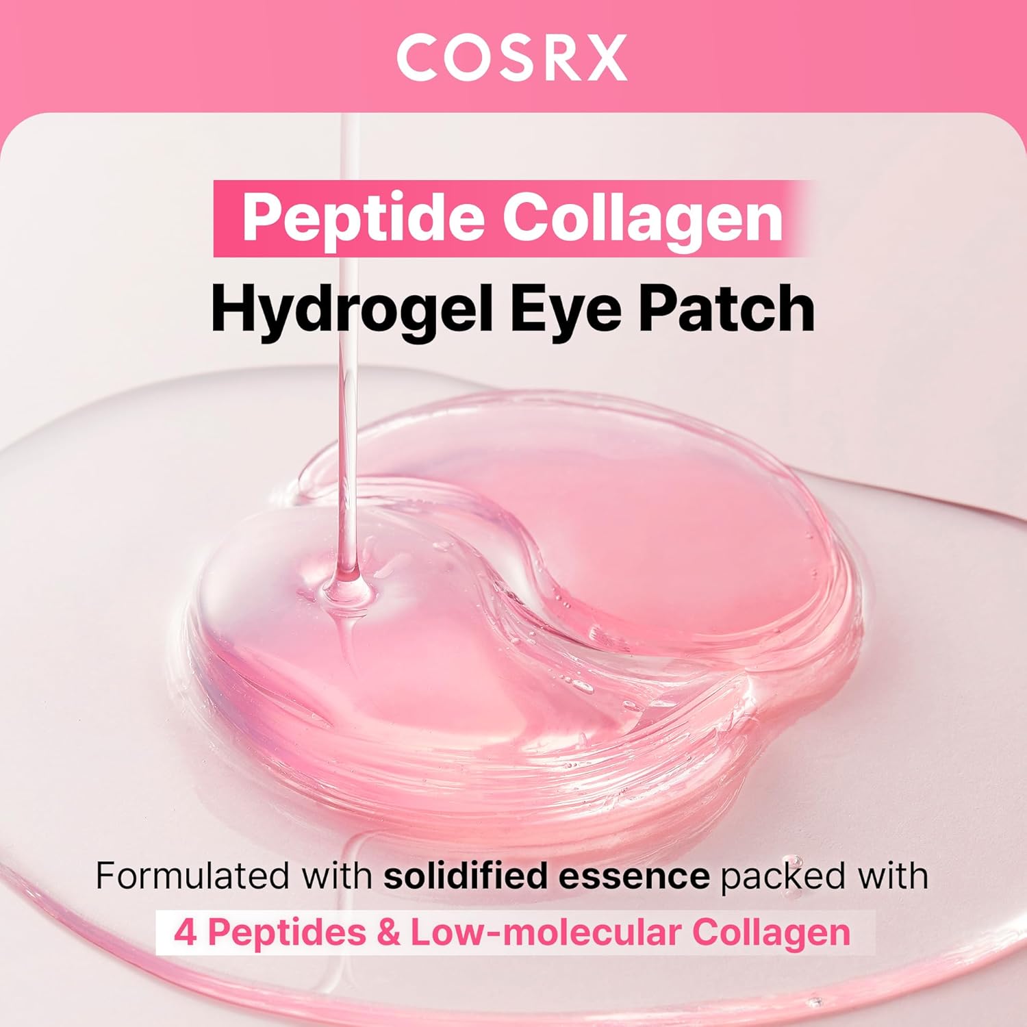 COSRX The Peptide Collagen Hydrogel Eye Patch 60 Patches