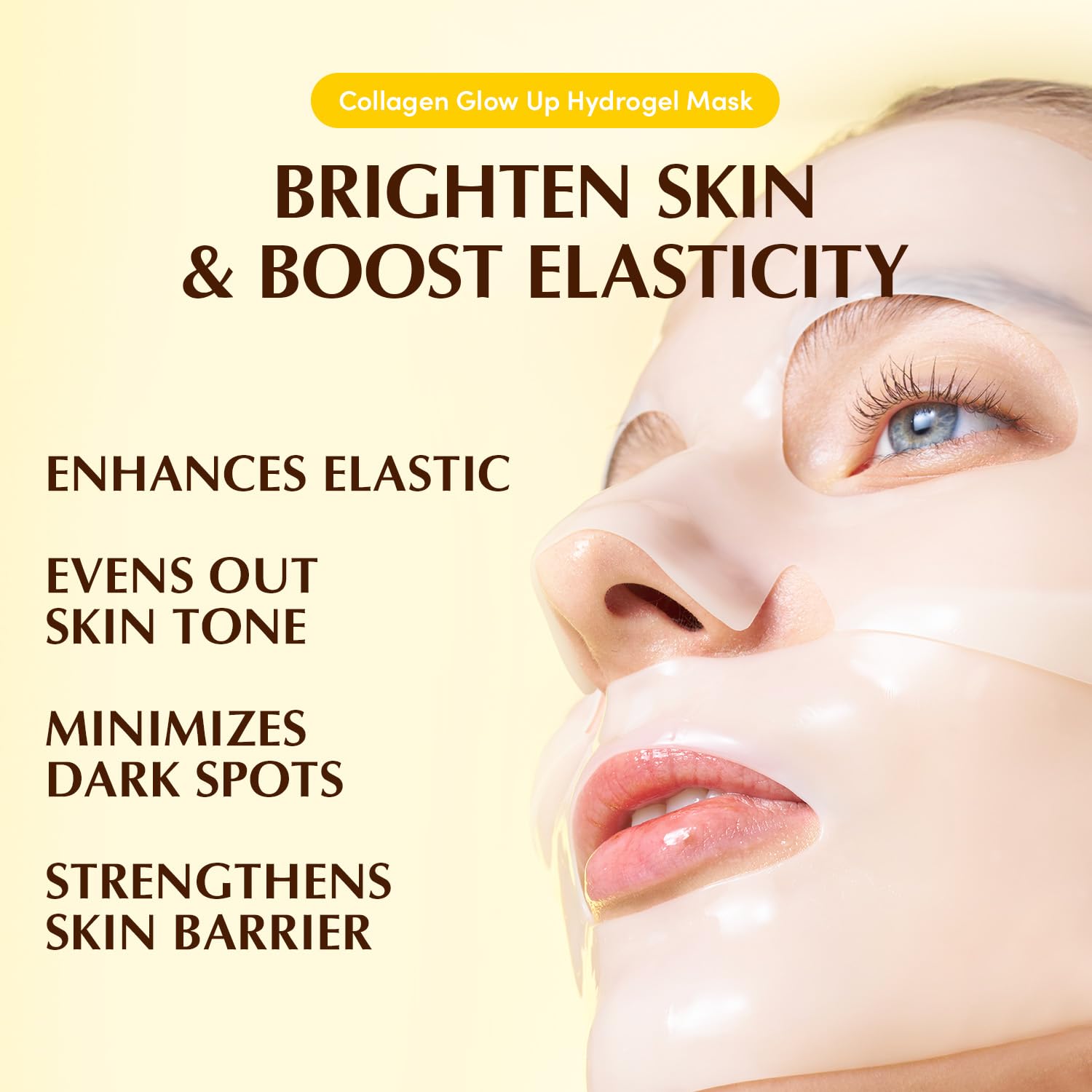 EQQUALBERRY Collagen Glow Up Hydrogel Mask 30g 1pc