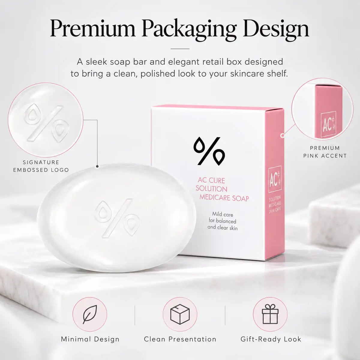Dr. Ceuracle AC helps care for Solution Medicare Soap 110g