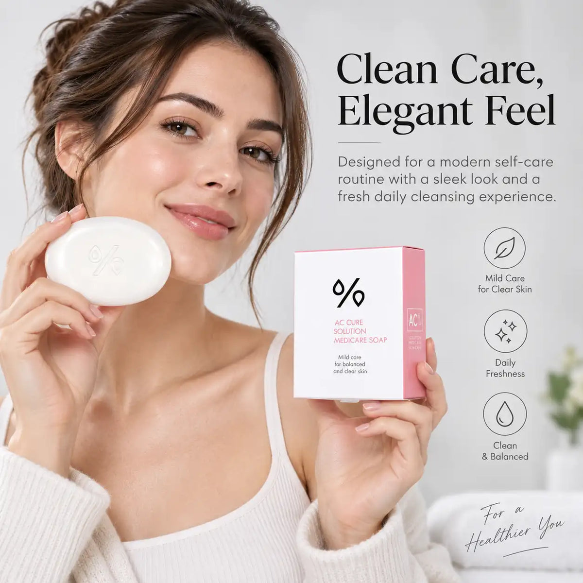 Dr. Ceuracle AC helps care for Solution Medicare Soap 110g