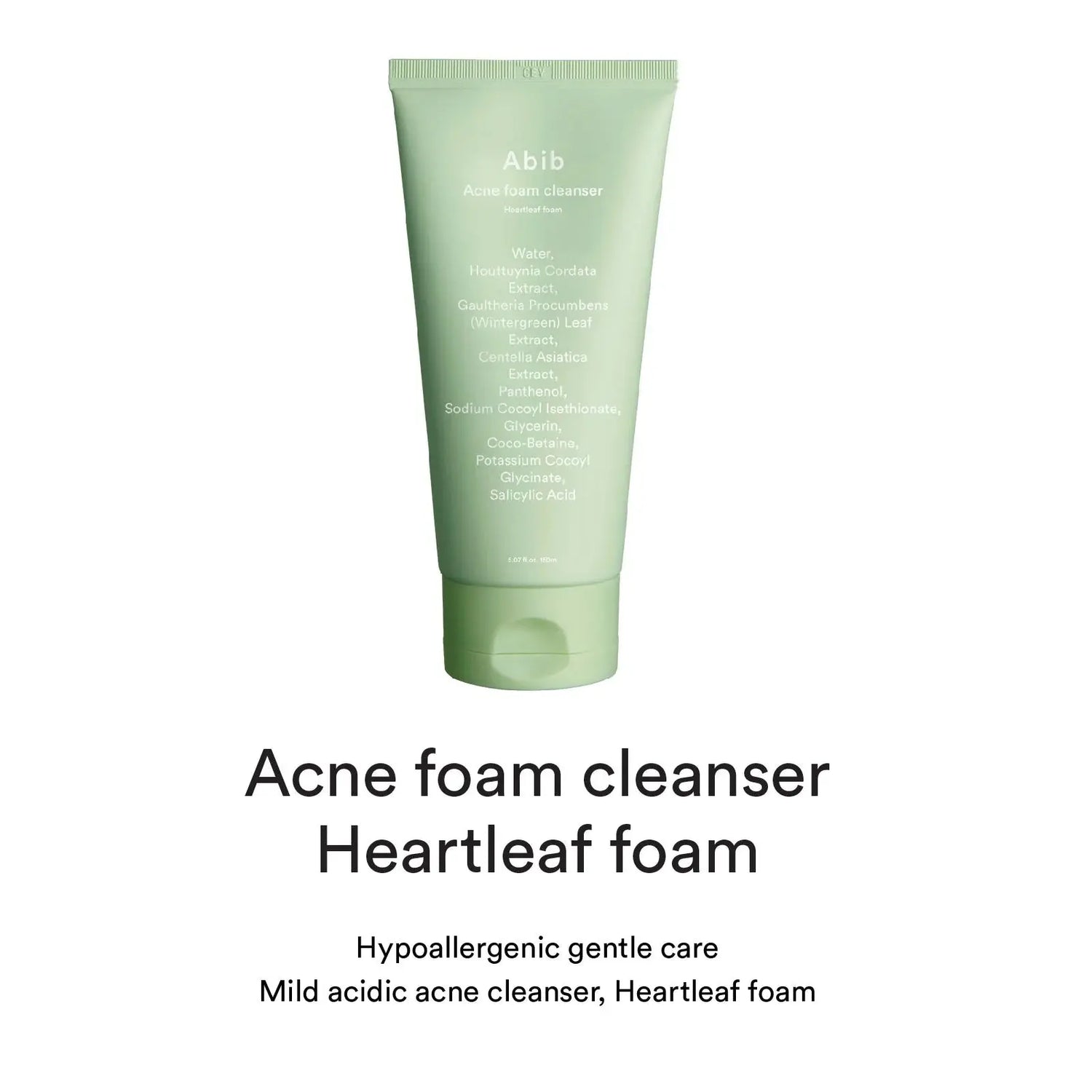 [Abib] Acne foam cleanser Heartleaf foam - 150ml - Enrapturecosmetics