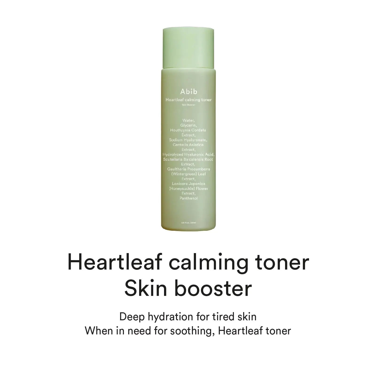 [Abib] Heartleaf calming toner Skin booster - 200ml - Enrapturecosmetics