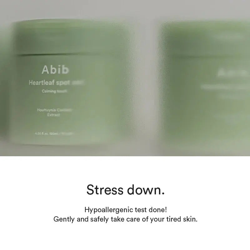 [Abib] Heartleaf spot pad Calming touch - 150ml. 80 pads - Enrapturecosmetics