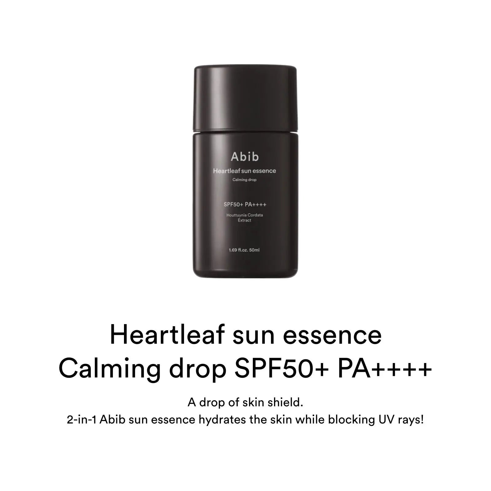 [Abib] Heartleaf sun essence Calming drop 50ml - Enrapturecosmetics