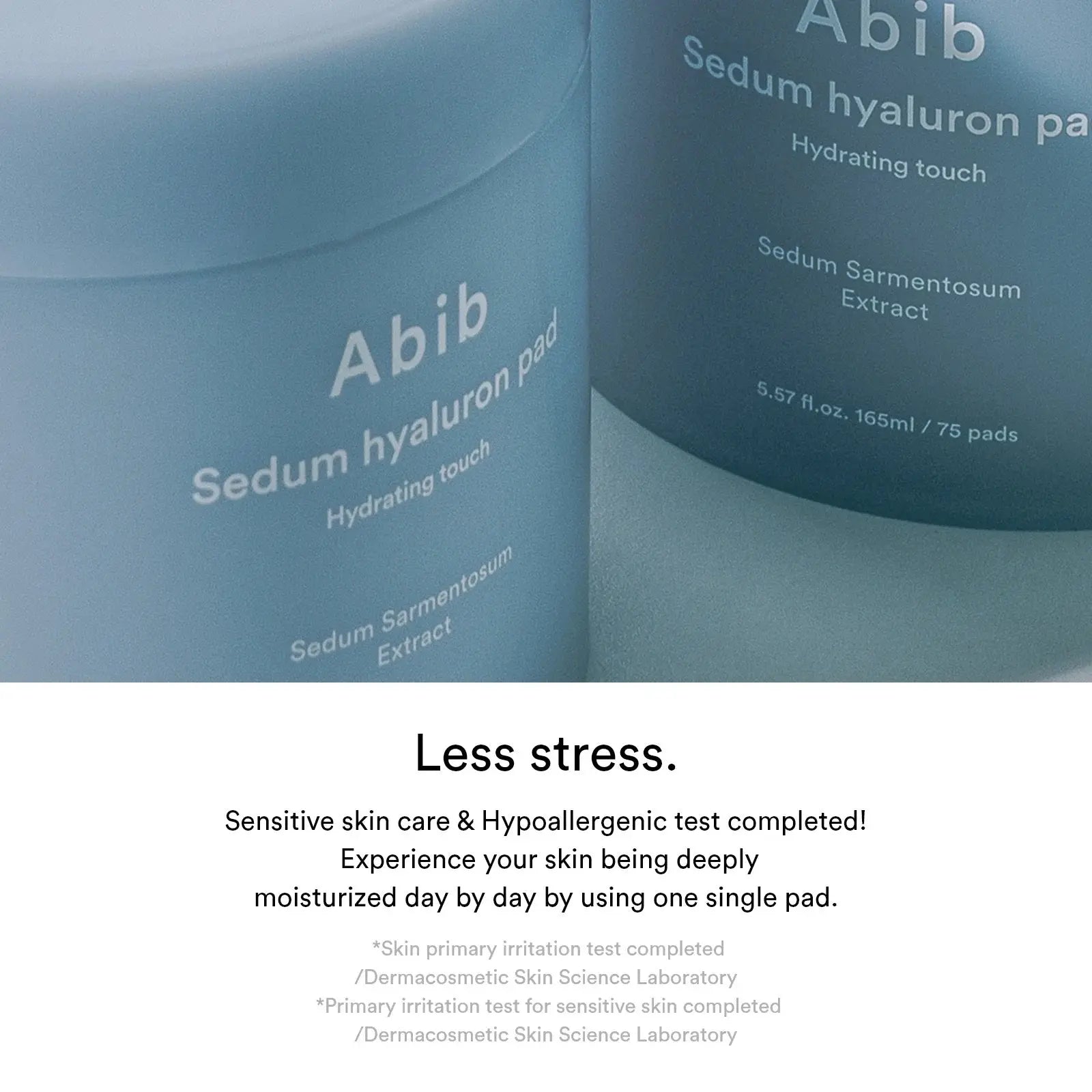 [Abib] Sedum hyaluron pad Hydrating touch - 165ml. 75 pads - Enrapturecosmetics