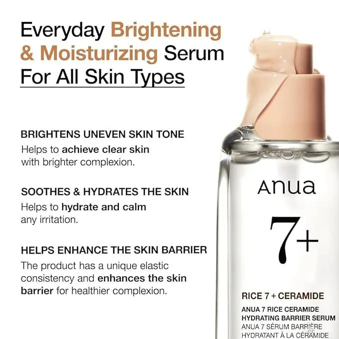 [Anua] 7 RICE CERAMIDE HYDRATING BARRIER SERUM 50ml f3fbc7