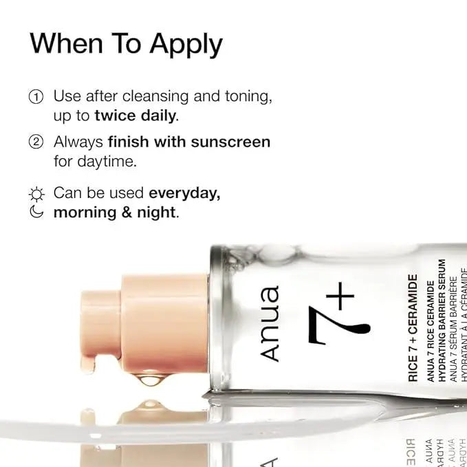 [Anua] 7 RICE CERAMIDE HYDRATING BARRIER SERUM 50ml f3fbc7