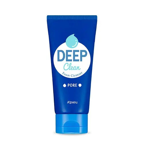 [Apieu] DEEP CLEAN FOAM CLEANSER [PORE] 130ml - Enrapturecosmetics