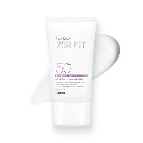 [Apieu] SUPER AIR FIT MILD SUNSCREEN [MATTE] 50ml - Enrapturecosmetics