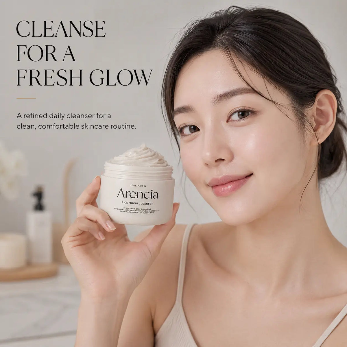 Arencia Rice Mucin Cleanser 120ml