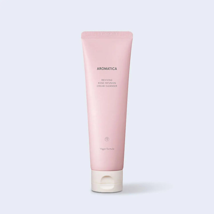 [Aromatica] Reviving Rose Infusion Cream Cleanser 145g - Enrapturecosmetics