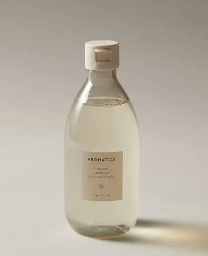 [Aromatica] Vitalizing Rosemary All-In-One Wash 300ml - Enrapturecosmetics