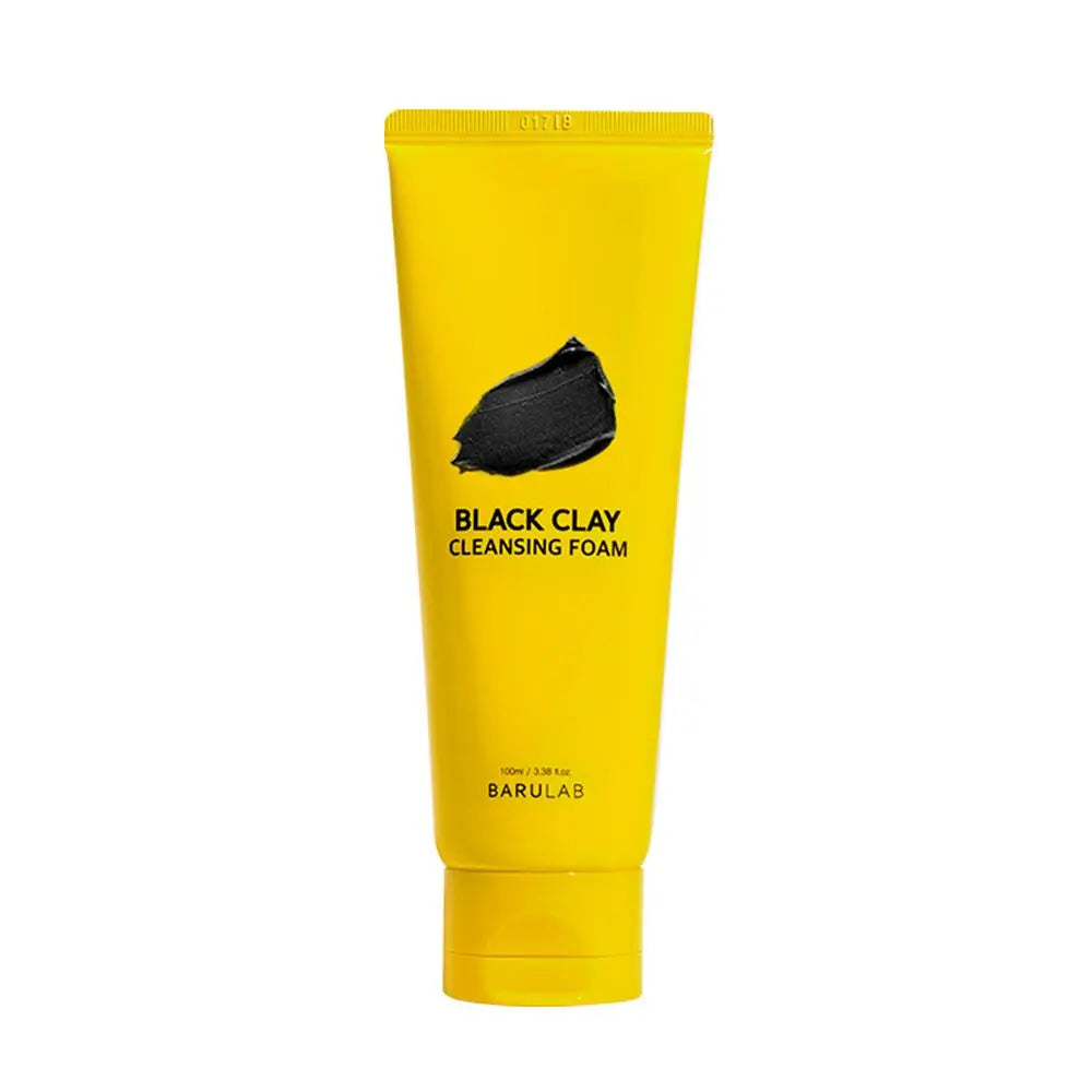 [BARULAB]  BLACK CLAY  CLEANSING FOAM 100ml - Enrapturecosmetics