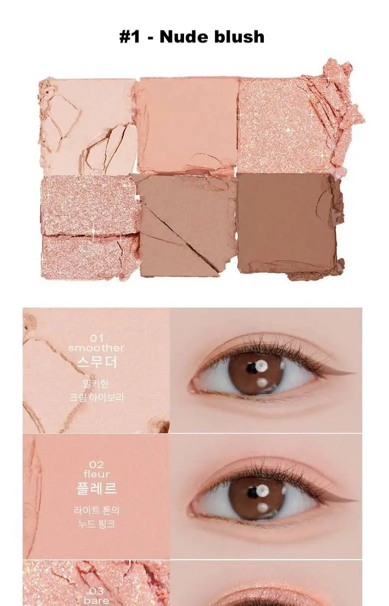 [BBIA] Ready To Wear Eye Palette - Enrapturecosmetics