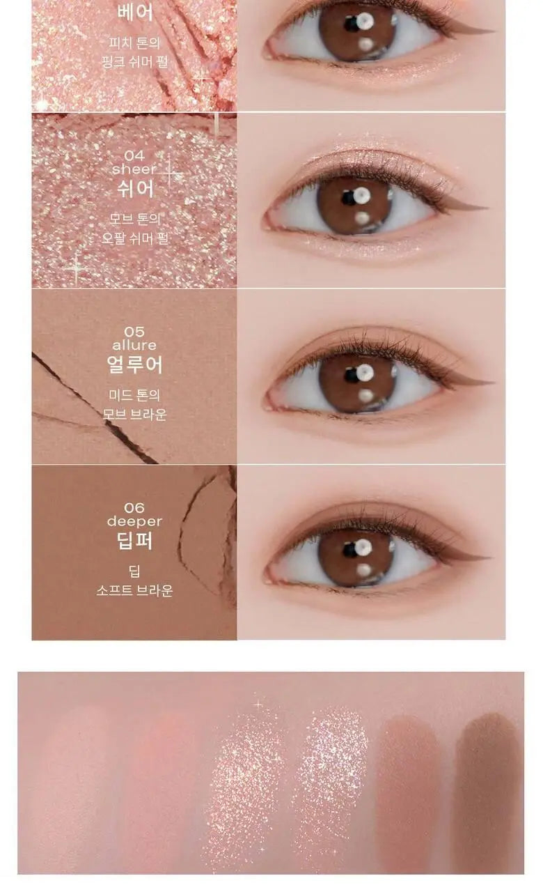 [BBIA] Ready To Wear Eye Palette - Enrapturecosmetics