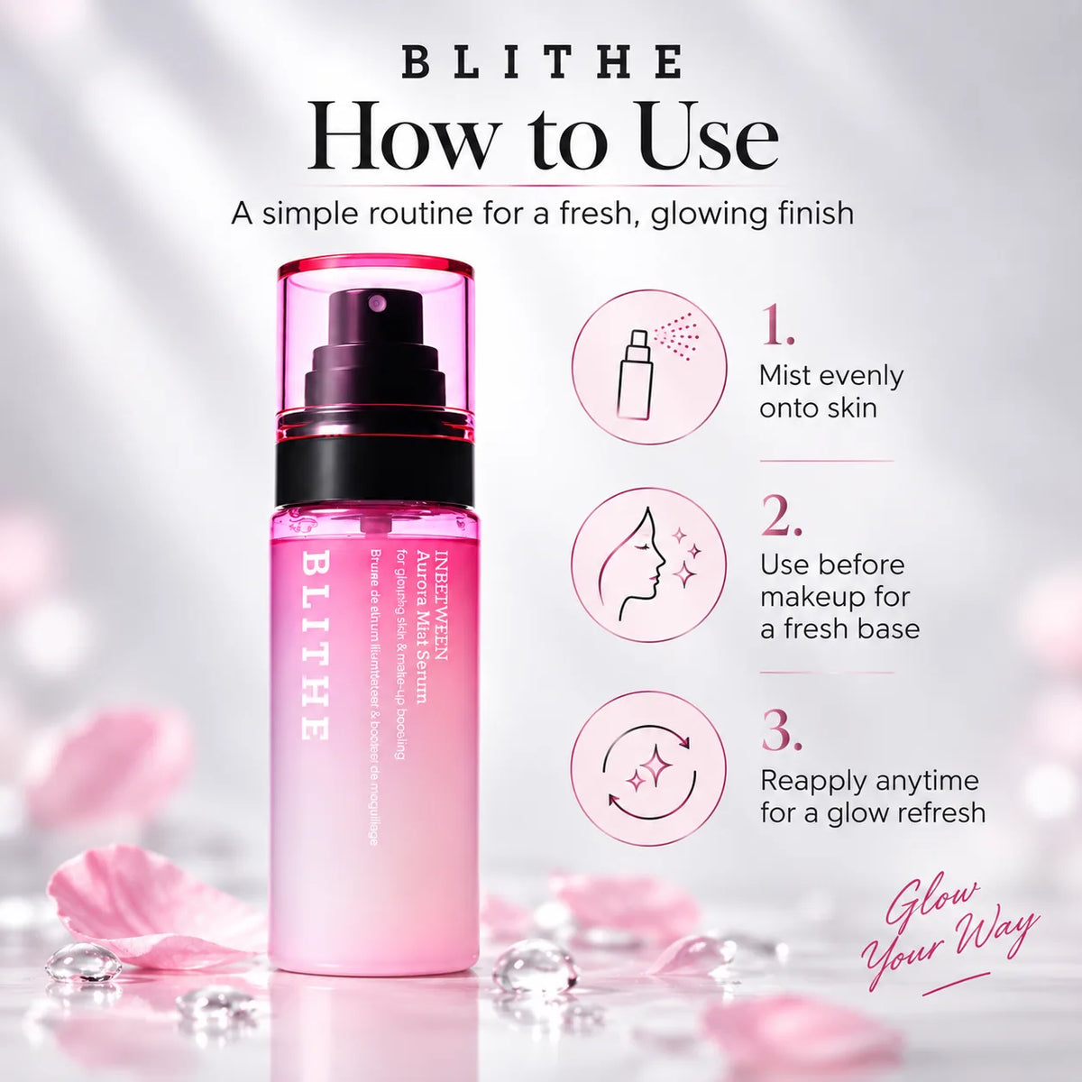 BLITHE Inbetween Aurora Mist Serum 75ml