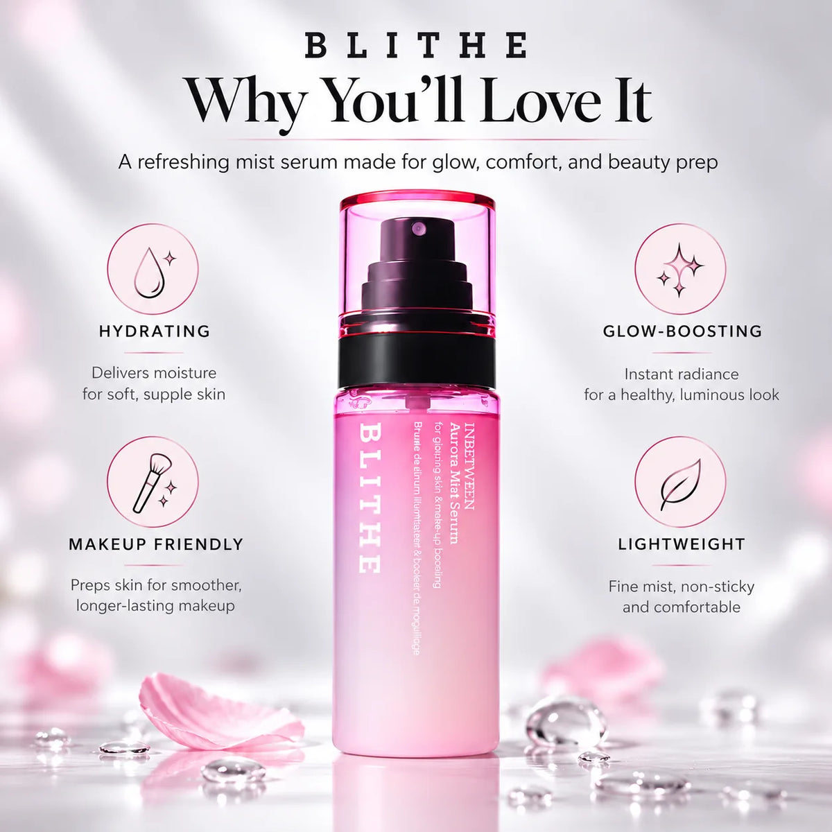 BLITHE Inbetween Aurora Mist Serum 75ml