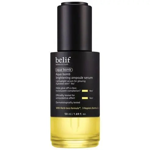 [Belif] Aqua bomb brightening ampoule serum 50 ml - Enrapturecosmetics