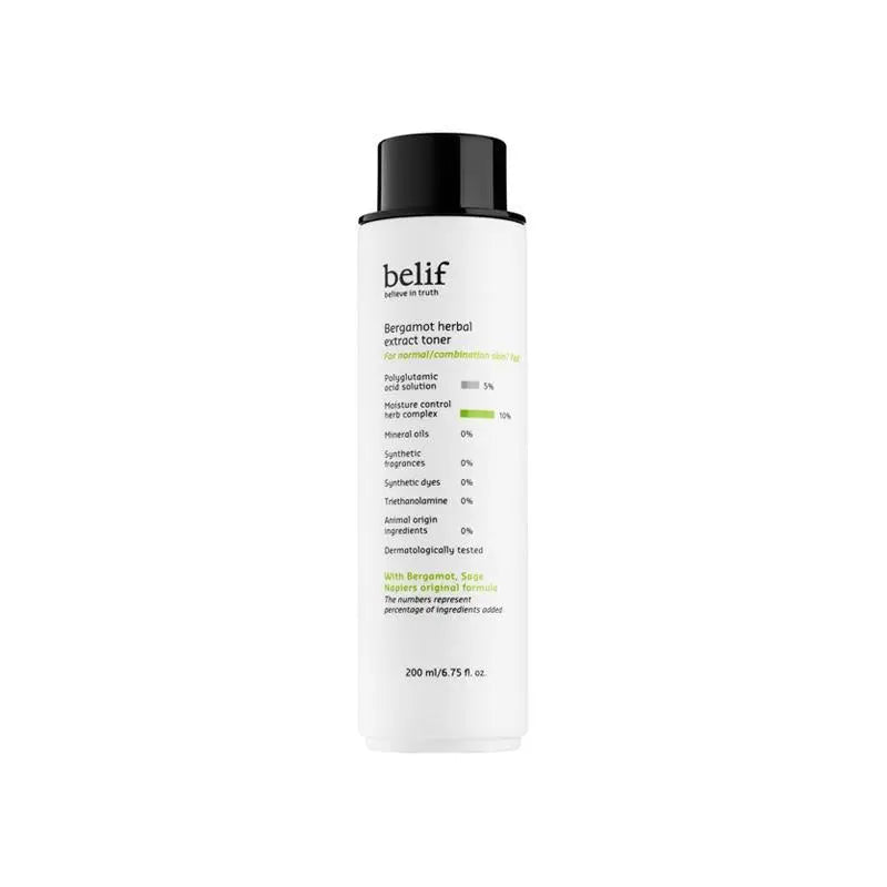 [Belif] Bergamot herbal extract toner 200 ml - Enrapturecosmetics