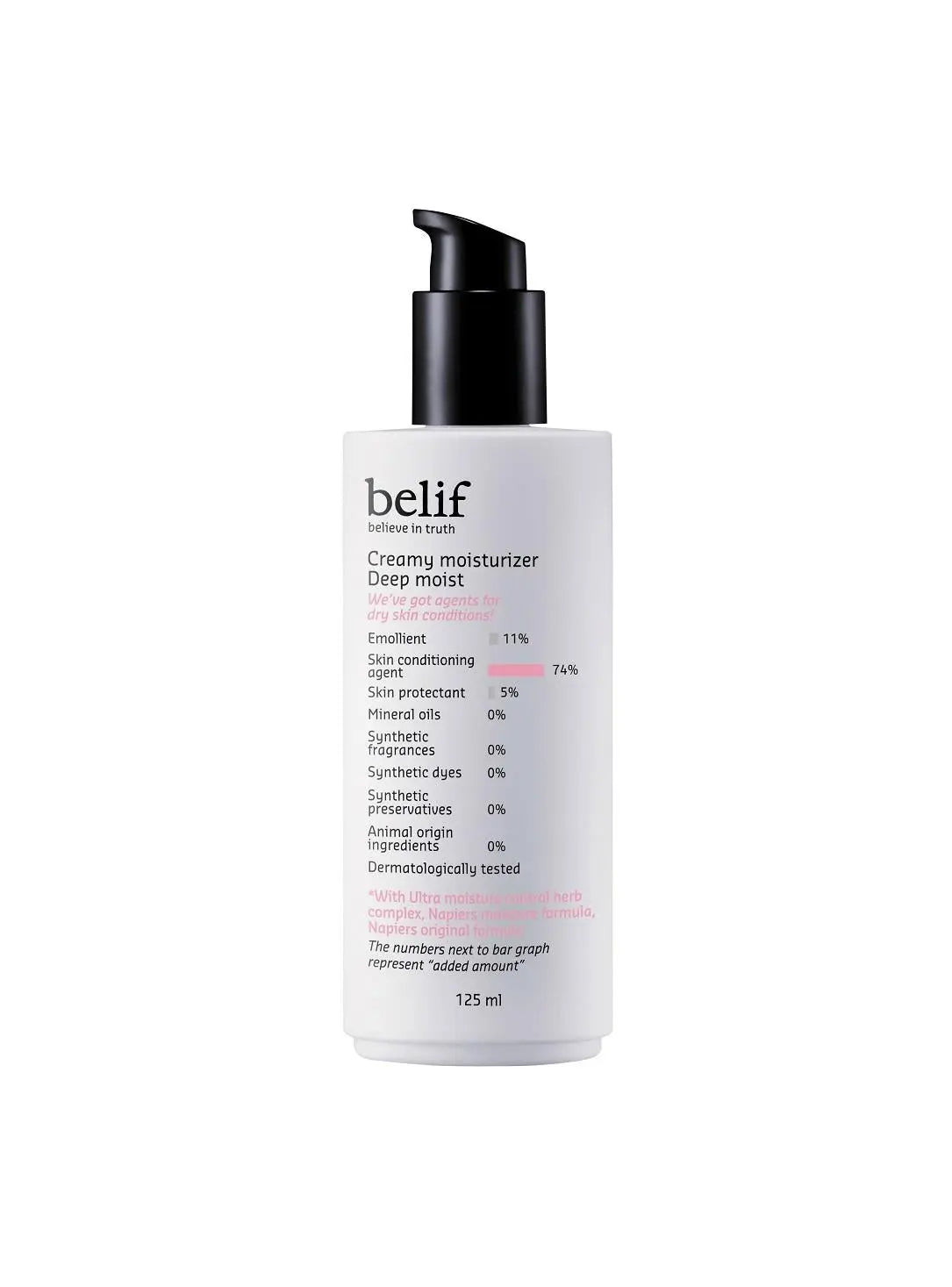 [Belif] Creamy moisturizer deep moist 125ml - Enrapturecosmetics