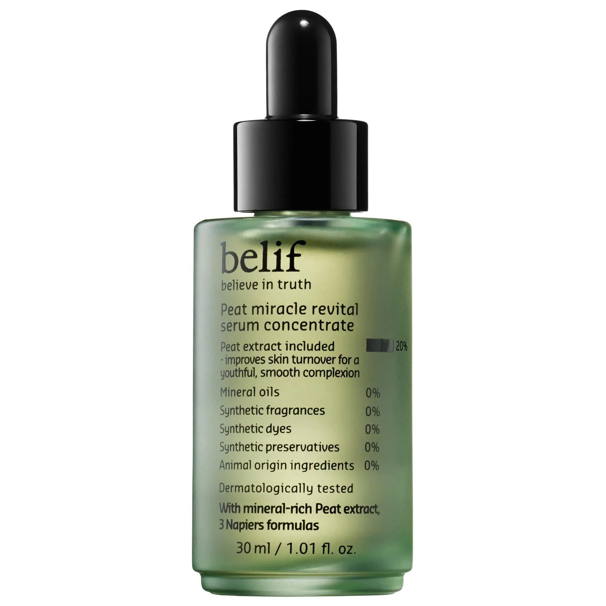 [Belif] Peat miracle revital serum concentrate 30ml - Enrapturecosmetics