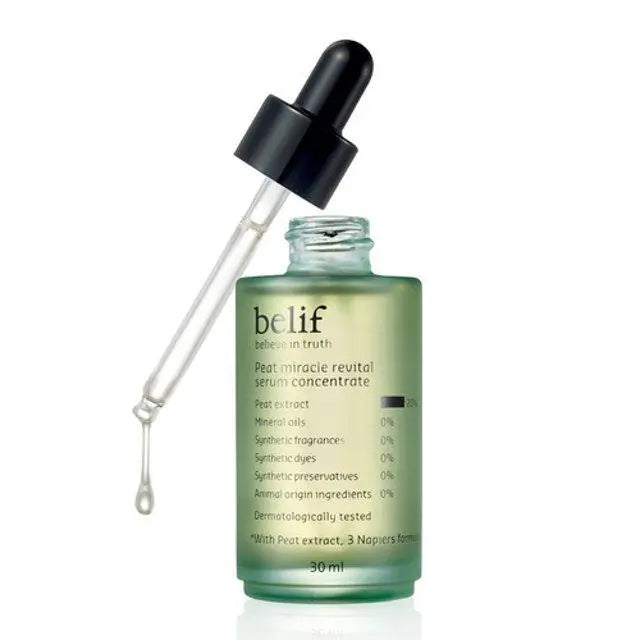 [Belif] Peat miracle revital serum concentrate 30ml - Enrapturecosmetics