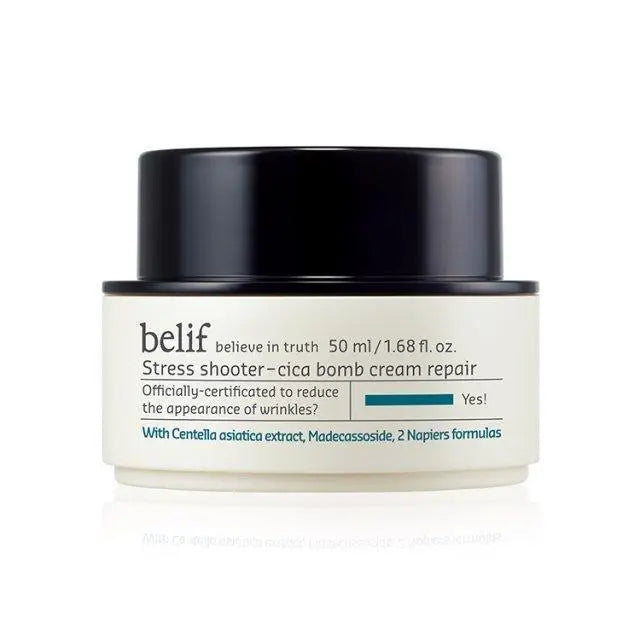 [Belif] Stress shooter - cica bomb cream repair 50ml - Enrapturecosmetics