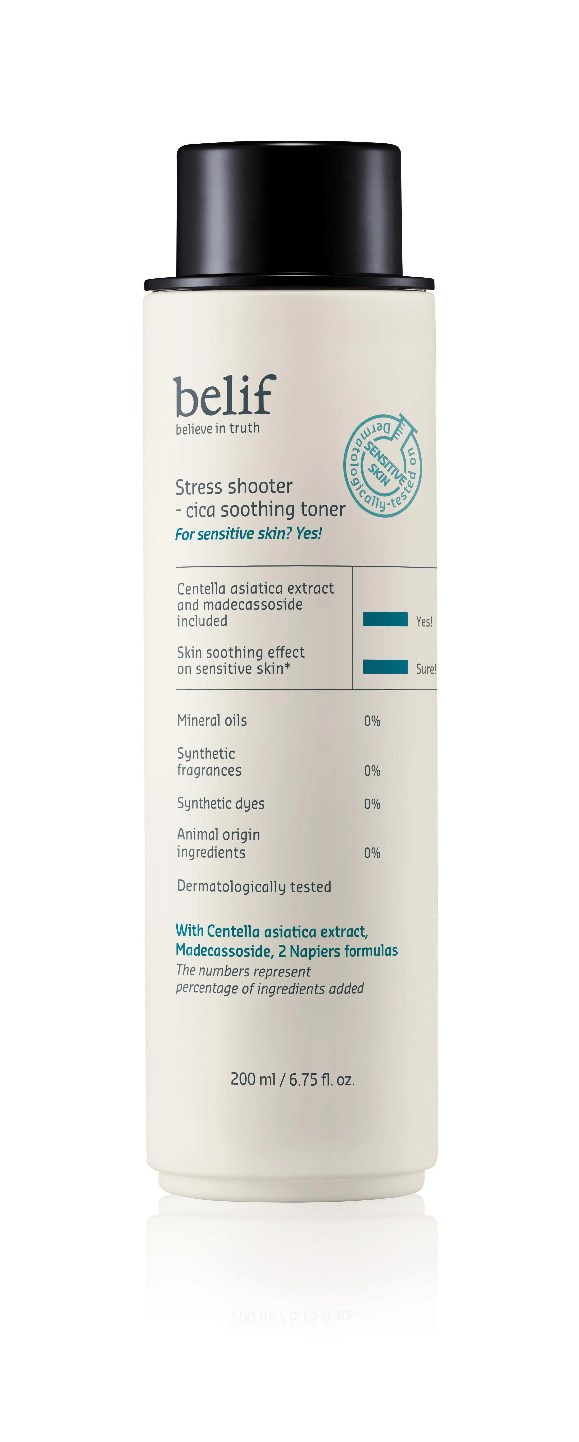 [Belif] Stress shooter - cica soothing toner 200 ml - Enrapturecosmetics