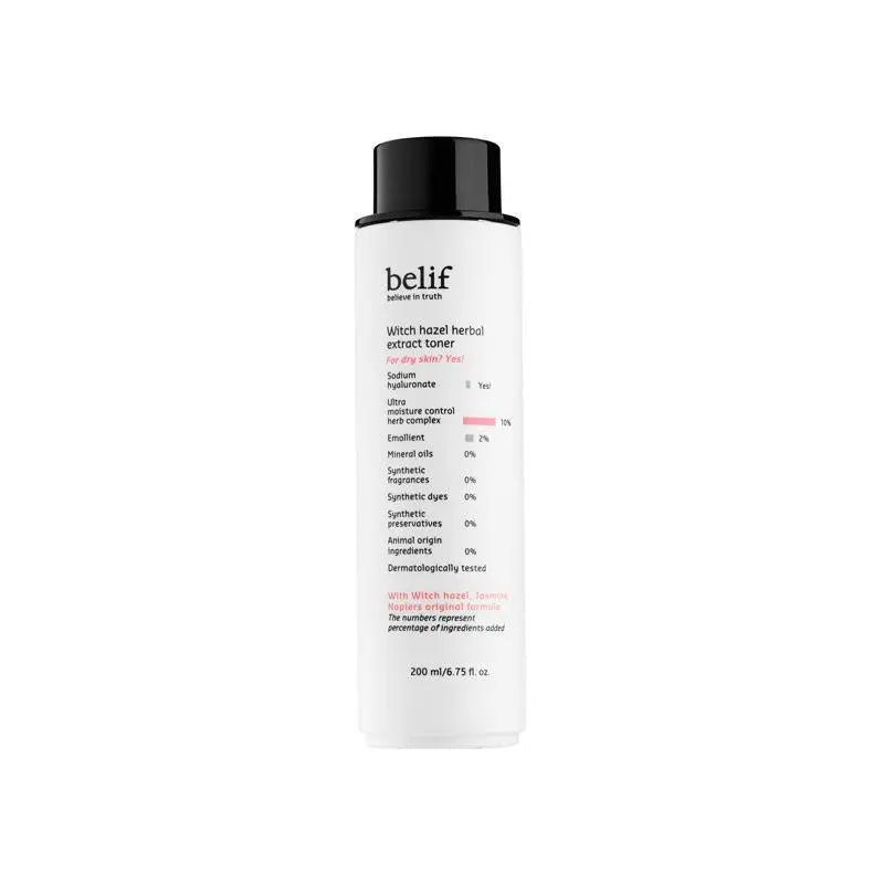 [Belif] Witch hazel herbal extract toner 200 ml - Enrapturecosmetics